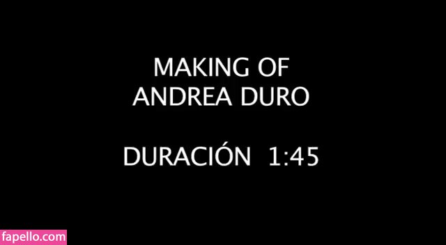 Andrea Duro #5